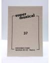 Contracubierta de CROMO SUPER MUSICAL 37. ASIA. Eyder Circa 1980