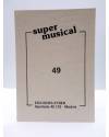 Contracubierta de CROMO SUPER MUSICAL 49. URIAH HEEP. Eyder Circa 1980