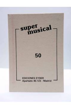 Contracubierta de CROMO SUPER MUSICAL 50. TOYAH. Eyder Circa 1980