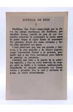 Muestra 1 de COLECCIÓN DE CROMOS JUSTICIA DE DIOS 1 A 12. COMPLETA Circa 1960