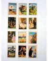 Cubierta de COLECCIÓN DE CROMOS EL CASTILLO DE IRÁS Y NO VOLVERÁS 1 A 12. COMPLETA Circa 1960