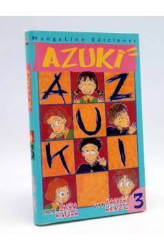 Cubierta de AZUKI 3 (Chira Kimura / Yasushi Akimoto) Mangaline 2003
