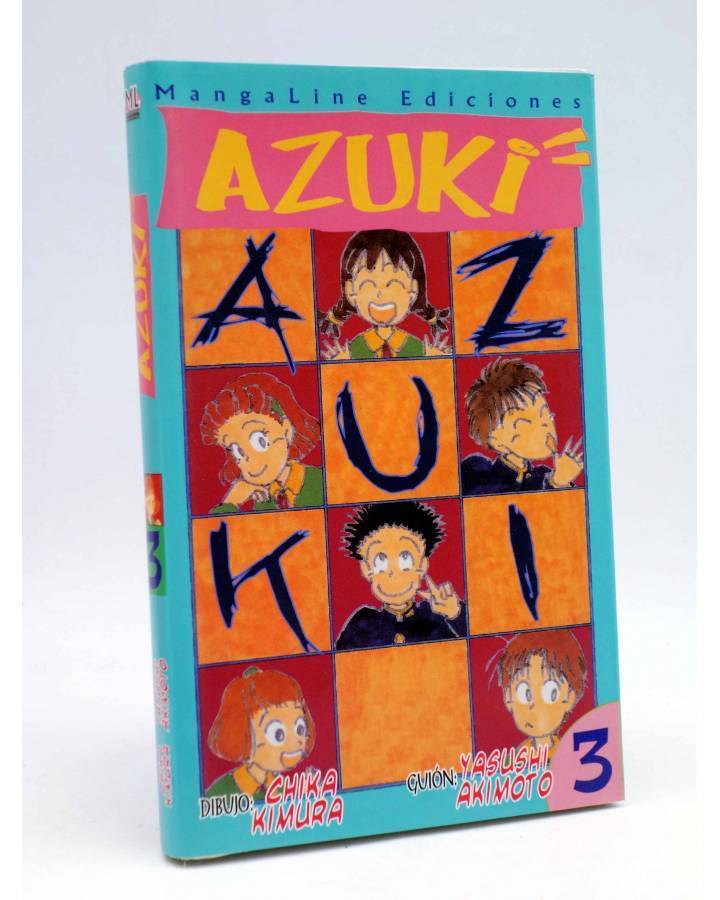 Cubierta de AZUKI 3 (Chira Kimura / Yasushi Akimoto) Mangaline 2003