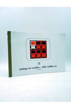 Cubierta de CATÁLOGO DE MUEBLES T.V. TV RADIO CASTILLA S.A. 60 págs.. Valencia 1971