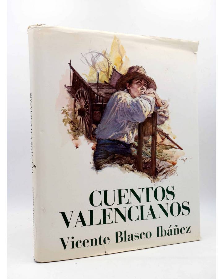 Cubierta de CUENTOS VALENCIANOS (Vicente Blaco Ibáñez) RM 1977. GRAN FORMATO