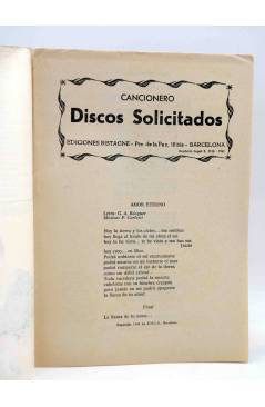 Muestra 1 de CANCIONERO. DISCOS SOLICITADOS: KRONER'S DUO. Bistagne 1961
