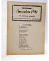 Muestra 1 de CANCIONERO 34. GRANDES HITS. JOHNNY HALLYDAY DALIDA SANTY. Bistagne 1962