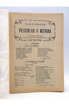 Muestra 1 de CANCIONERO. HARRY BELAFONTE HERMANAS SERRANO: PELÍCULAS Y RITMOS. Bistagne 1958