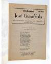 Muestra 1 de CANCIONERO 203. JOSÉ GUARDIOLA. Bistagne 1967