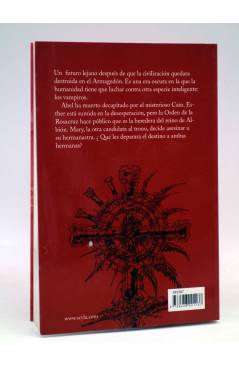 Contracubierta de TRINITY BLOOD ROM R.O.M. REBORN OF THE MARS VI. LA CORONA DE ESPINAS (Sunao Yoshida) Timun Mas 2009. G