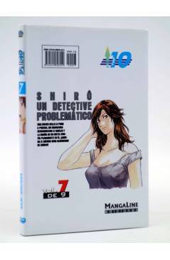 Contracubierta de SHIRO UN DETECTIVE PROBLEMÁTICO 7 (Naoki Serizawa) Mangaline 2007