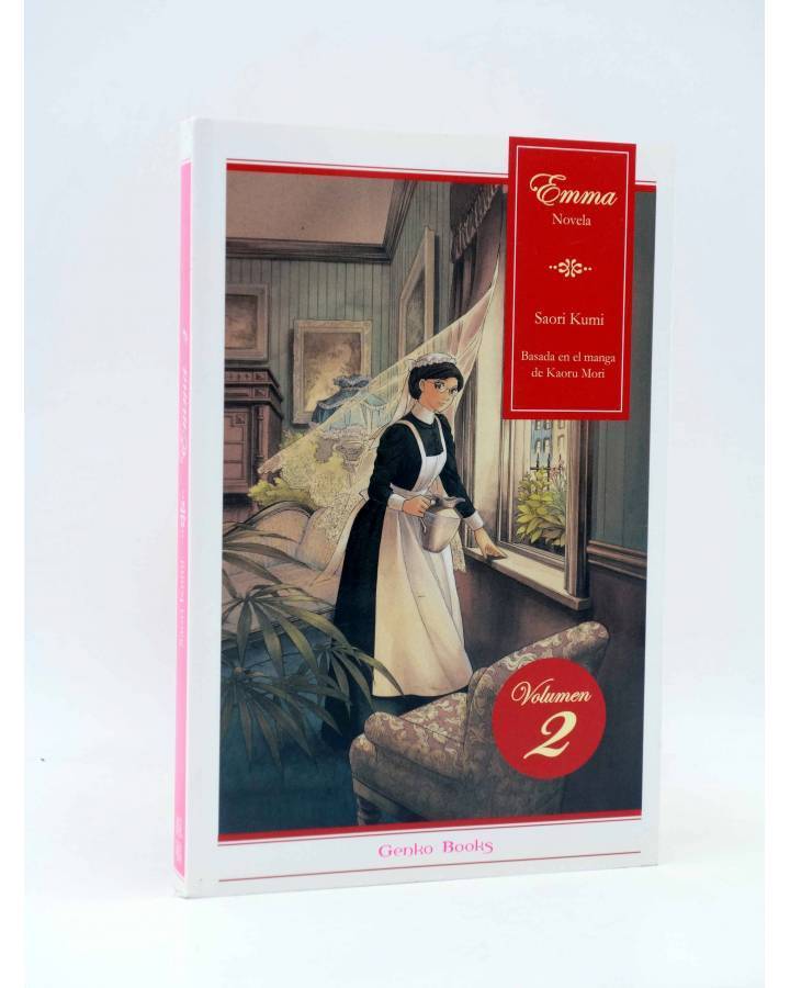 Cubierta de EMMA VOLUMEN 2. NOVELA BASADA EN EL MANGA DE KAORU MORI (Saori Kumi) Genko Books 2005
