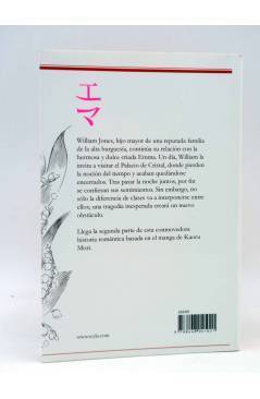 Contracubierta de EMMA VOLUMEN 2. NOVELA BASADA EN EL MANGA DE KAORU MORI (Saori Kumi) Genko Books 2005