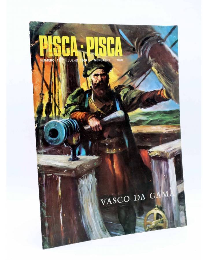 Cubierta de MENSARIO PISCA PISCA 17. VASCO DA GAMA (Vvaa) Mocidade 1969. PEYO
