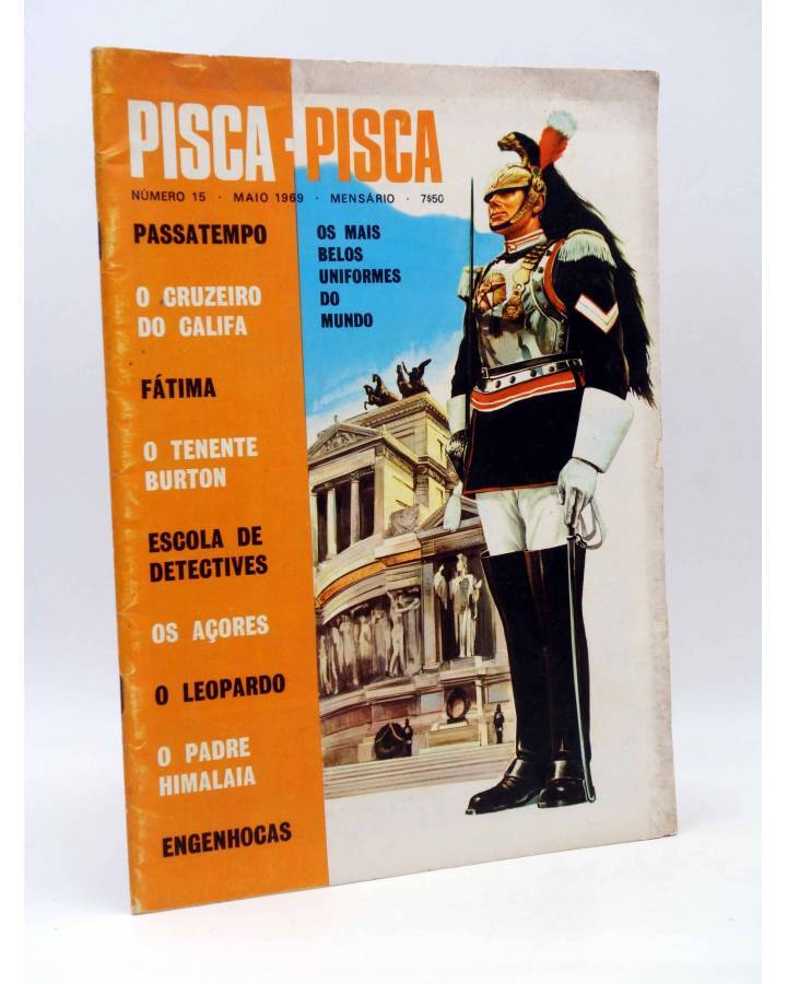 Cubierta de MENSARIO PISCA PISCA 15. IZNOGOUD GOS (Vvaa) Mocidade 1969