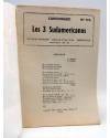 Contracubierta de CANCIONERO 176. LOS TRES SUDAMERICANOS. Bistagne 1966