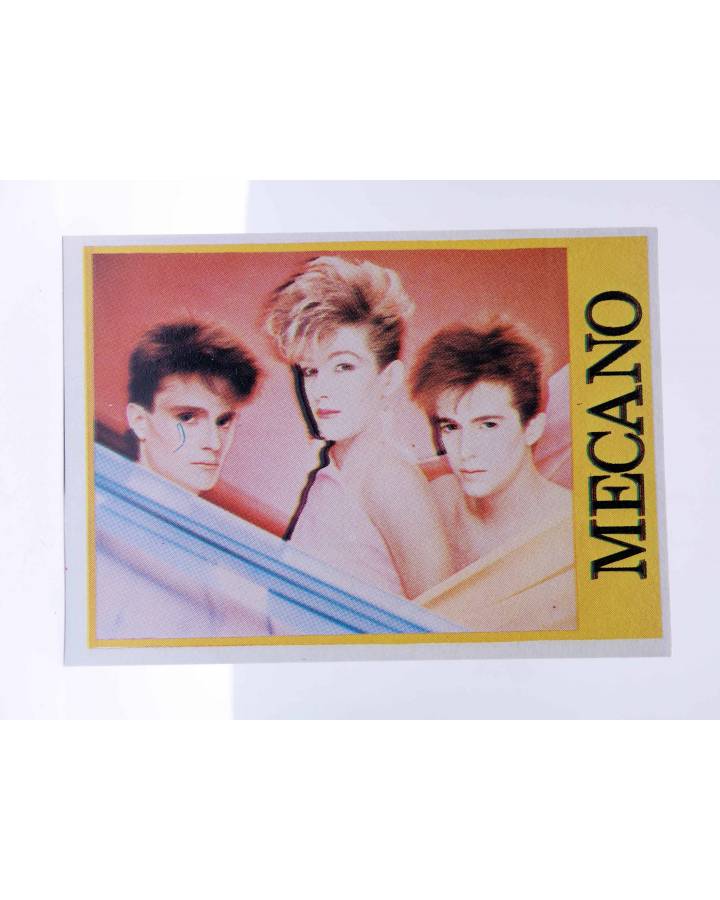 Cubierta de CROMO SUPER MUSICAL 109. MECANO (Mecano) Eyder Circa 1980