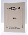 Contracubierta de CROMO SUPER MUSICAL 109. MECANO (Mecano) Eyder Circa 1980