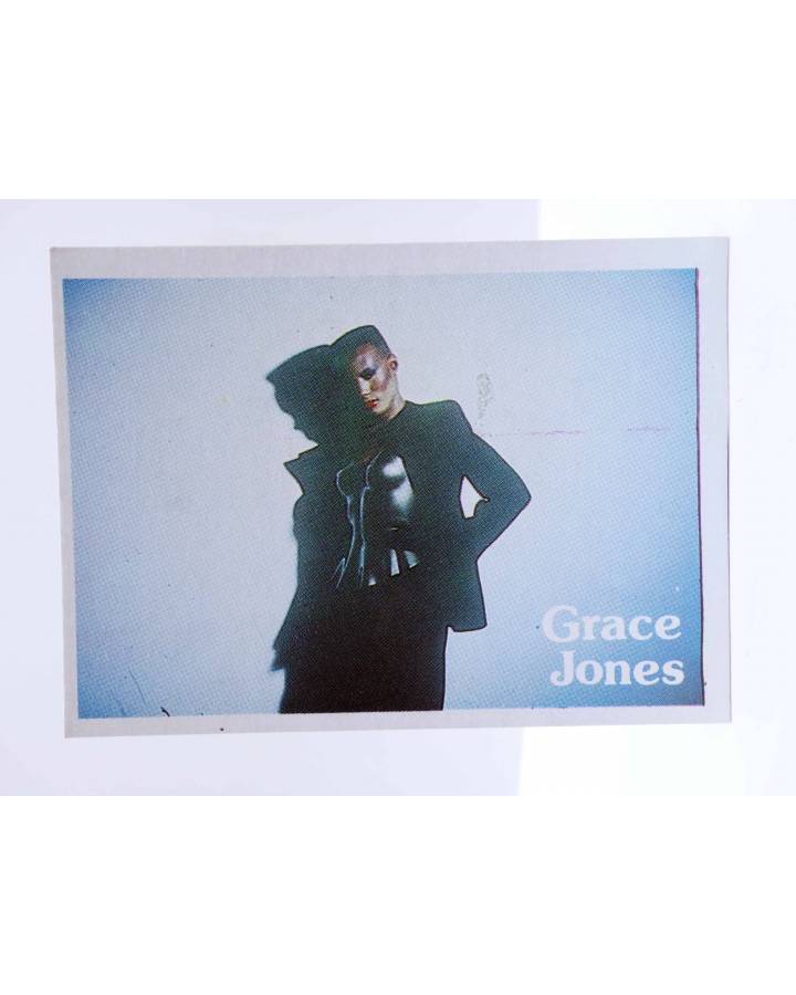 Cubierta de CROMO SUPER MUSICAL 117. GRACE JONES (Grace Jones) Eyder Circa 1980