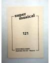 Contracubierta de CROMO SUPER MUSICAL 121. PECOS (Pecos) Eyder Circa 1980