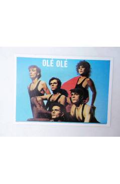 Cubierta de CROMO SUPER MUSICAL 124. OLÉ OLÉ (Olé Olé) Eyder Circa 1980