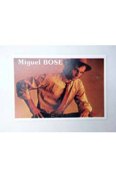 Cubierta de CROMO SUPER MUSICAL 131. MIGUEL BOSÉ (Miguel Bosé) Eyder Circa 1980