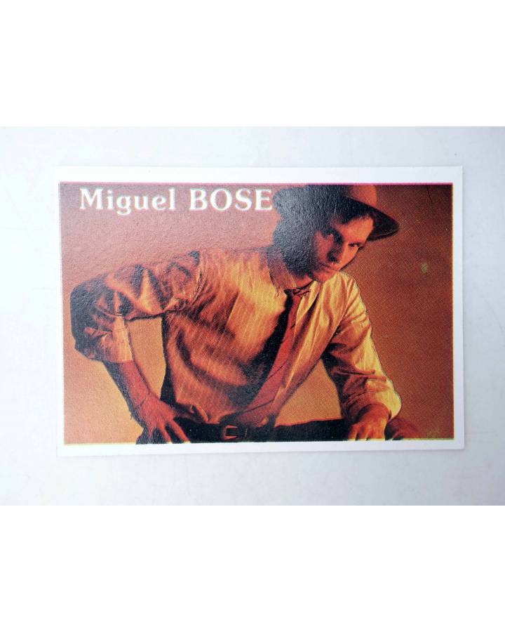 Cubierta de CROMO SUPER MUSICAL 131. MIGUEL BOSÉ (Miguel Bosé) Eyder Circa 1980