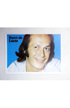 Cubierta de CROMO SUPER MUSICAL 139. PACO DE LUCÍA (Paco De Lucía) Eyder Circa 1980