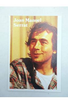 Cubierta de CROMO SUPER MUSICAL 144. JOAN MANUEL SERRAT (Joan Manuel Serrat) Eyder Circa 1980