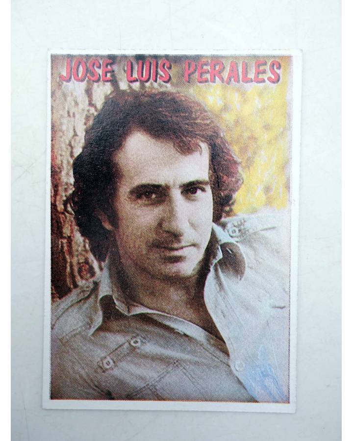 Cubierta de CROMO SUPER MUSICAL 147. JOSÉ LUÍS PERALES (José Luís Perales) Eyder Circa 1980