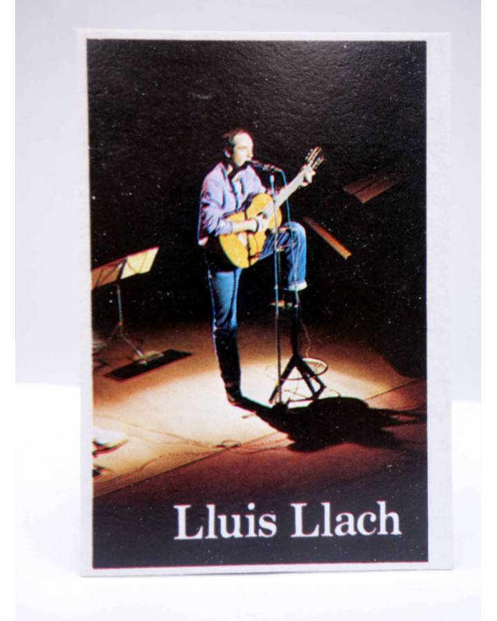 Cubierta de CROMO SUPER MUSICAL 148. LLUÍS LLACH (Lluís Llach) Eyder Circa 1980