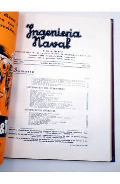 Muestra 2 de INGENIERÍA NAVAL. REVISTA TÉCNICA AÑO 1961 COMPLETO. NºS 307 a 318 (Vvaa) AIN 1961