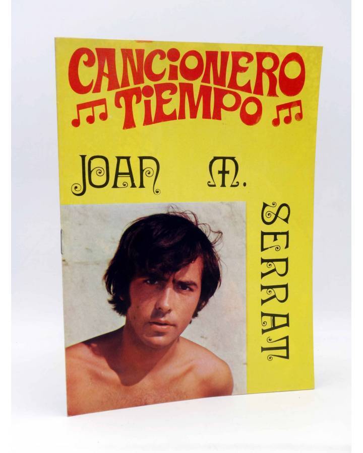 Cubierta de CANCIONERO TIEMPO. JOAN MANUEL SERRAT (Joan Manuel Serrat) Vilmar 1972