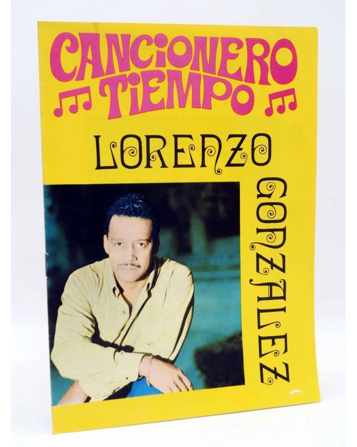 Cubierta de CANCIONERO TIEMPO. LORENZO GONZÁLEZ (Lorenzo González) Vilmar 1972