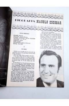 Muestra 2 de BIOGRAFÍA. MANOLO ESCOBAR (Manolo Escobar) Presidente 1970