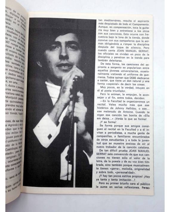 BIOGRAFÍA JOAN MANUEL SERRAT Joan Manuel Serrat Presidente  