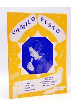 Cubierta de CANCIONERO. CAMILO SESTO (Camilo Sesto) Marazul 1976