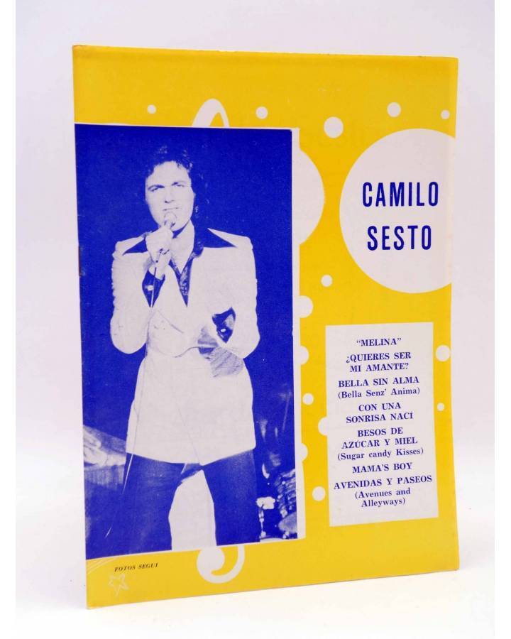 Cubierta de CANCIONERO. CAMILO SESTO (Camilo Sesto) Marazul 1975