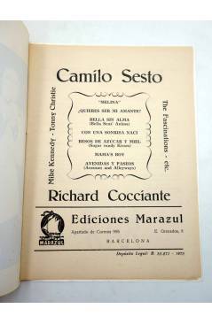 Muestra 1 de CANCIONERO. CAMILO SESTO (Camilo Sesto) Marazul 1975