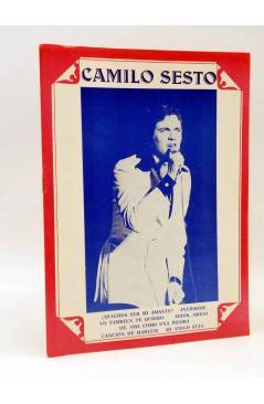 Cubierta de CANCIONERO. CAMILO SESTO (Camilo Sesto) Marazul 1974