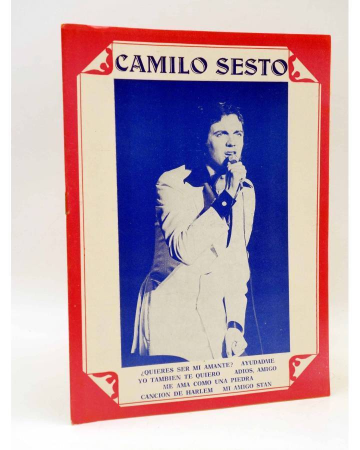 Cubierta de CANCIONERO. CAMILO SESTO (Camilo Sesto) Marazul 1974