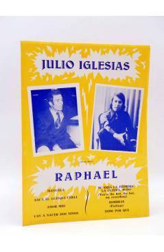 Cubierta de CANCIONERO. JULIO IGLESIAS / RAPHAEL (Julio Iglesias / Raphael) Marazul 1975