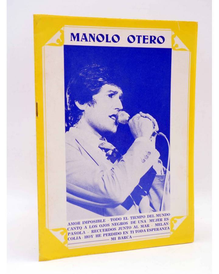 Cubierta de CANCIONERO. MANOLO OTERO (Manolo Otero) Marazul 1975