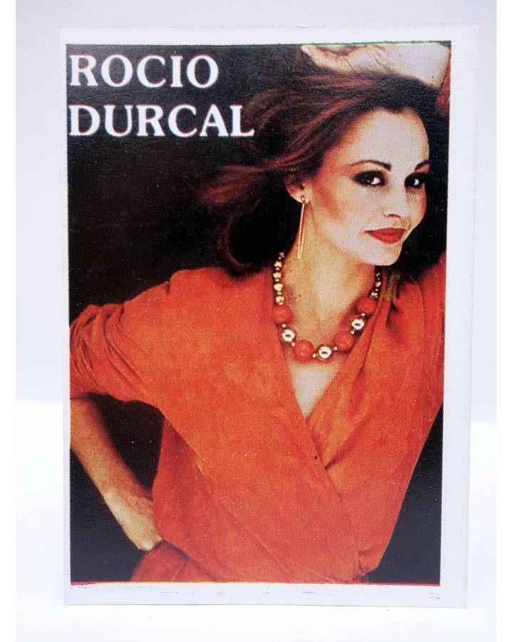 Cubierta de CROMO SUPER MUSICAL 156. ROCÍO DURCAL (Rocío Durcal) Eyder Circa 1980