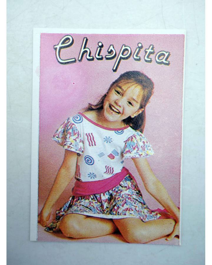 Cubierta de CROMO SUPER MUSICAL 165. CHISPITA (Chispita) Eyder Circa 1980