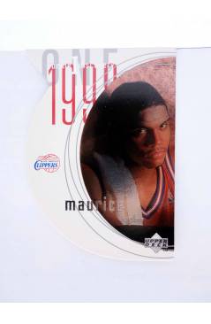 Cubierta de TRADING CARD NBA BASKETBALL ROOKIE I DISCOVERY R14. MAURICE TAYLOR. Upper Deck 1998