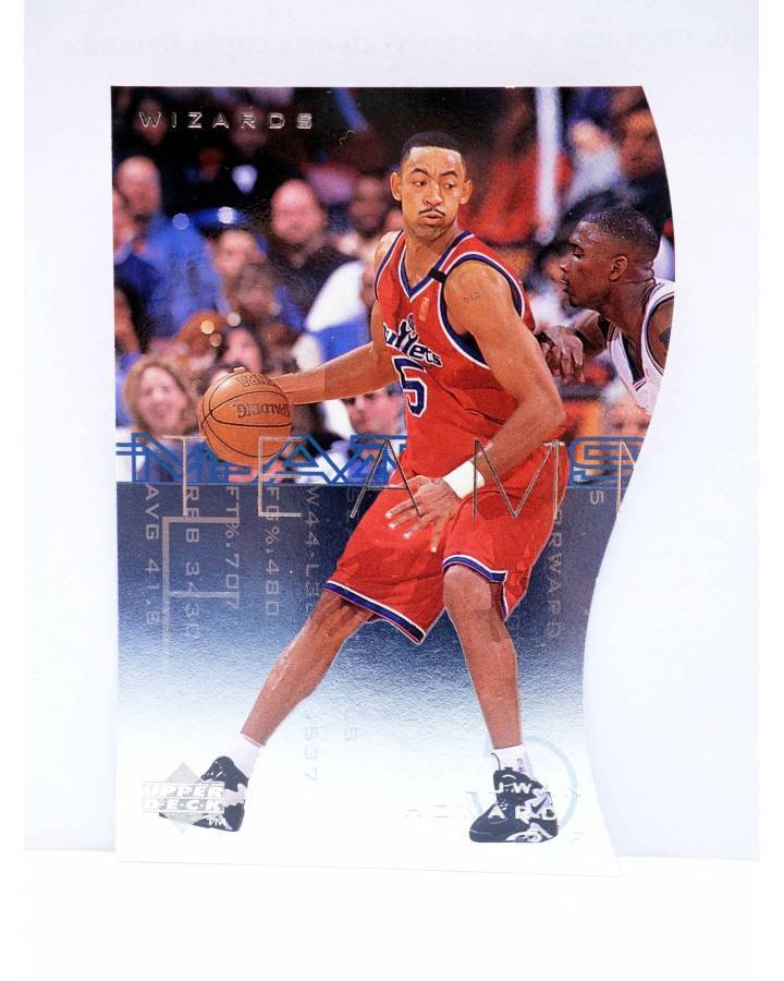 Cubierta de TRADING CARD BASKETBALL NBA TEAM MATES T57. JUWAN HOWARD. Upper Deck 1997