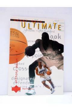 Cubierta de TRADING CARD BASKETBALL NBA ULTIMATE U27. ANTHONY MASON. Upper Deck 1997