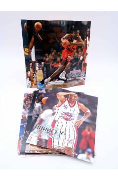 Cubierta de SKY BOX TRADING CARDS BASKETBALL NBA HOOPS GREAT SHOTS 1 A 30 SALVO 25. CASI COMPLETA. SkyBox 1998