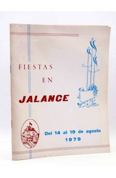 Cubierta de PROGRAMA DE FIESTAS EN JALANCE. DEL 14 AL 19 DE AGOSTO DE 1979 (Vvaa) Valencia 1979